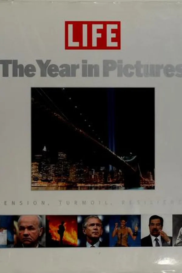 Capa de The year in pictures, 2002