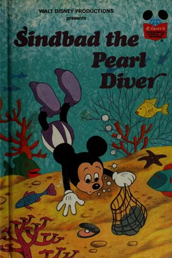 Capa de Walt Disney Productions presents Sindbad the pearl diver.