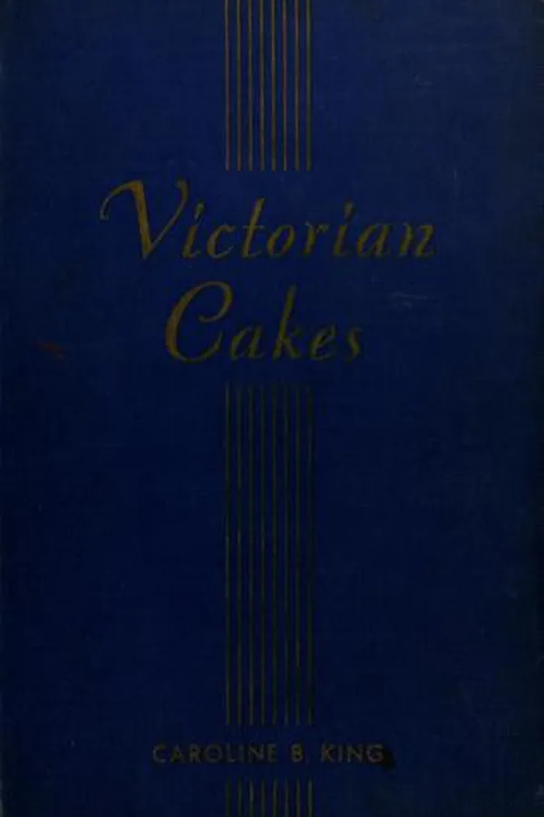 Cover of Victorian cakes