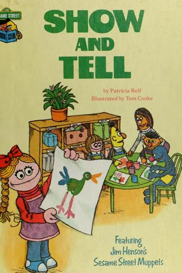 Capa de Show and tell, featuring Jim Henson's Sesame Street muppets