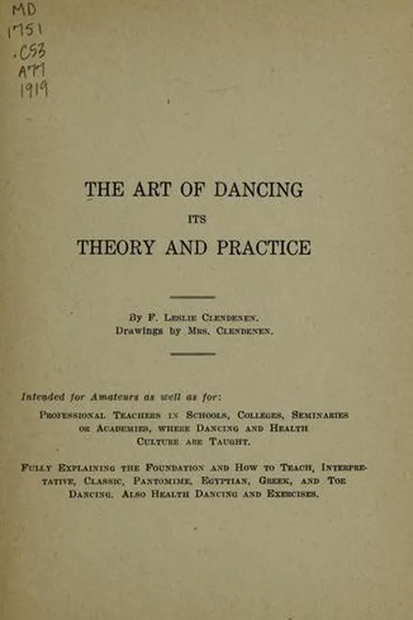 Capa de The art of dancing