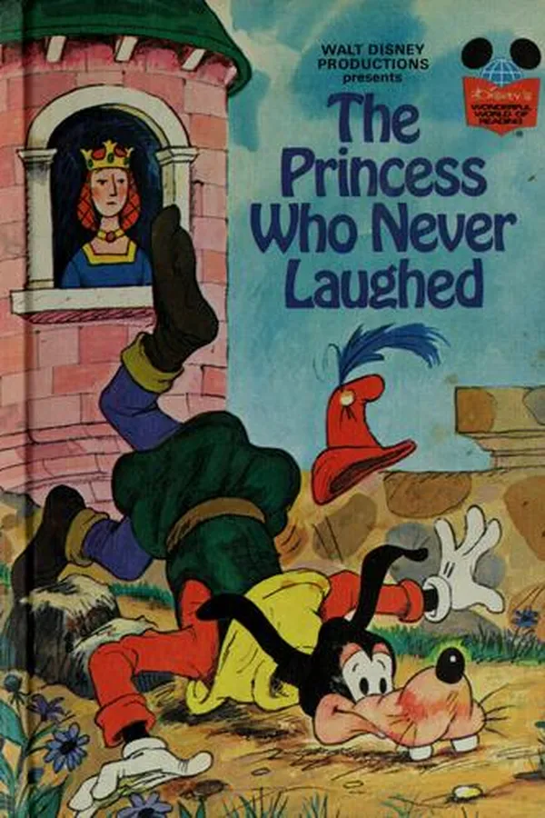 Capa de Walt Disney Productions presents the princess who never laughed.