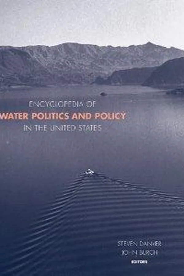 Capa de Encyclopedia of water politics and policy in the United States