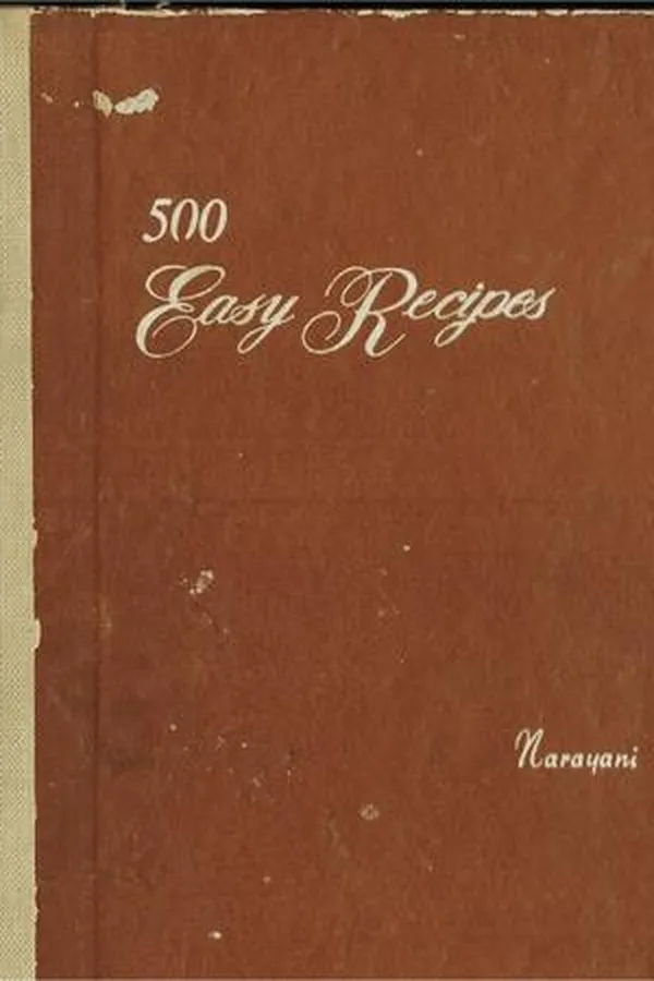 Capa de 500 easy recipes