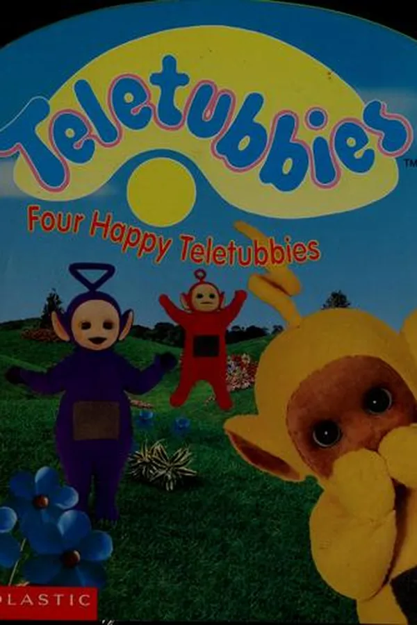 Capa de Four happy Teletubbies