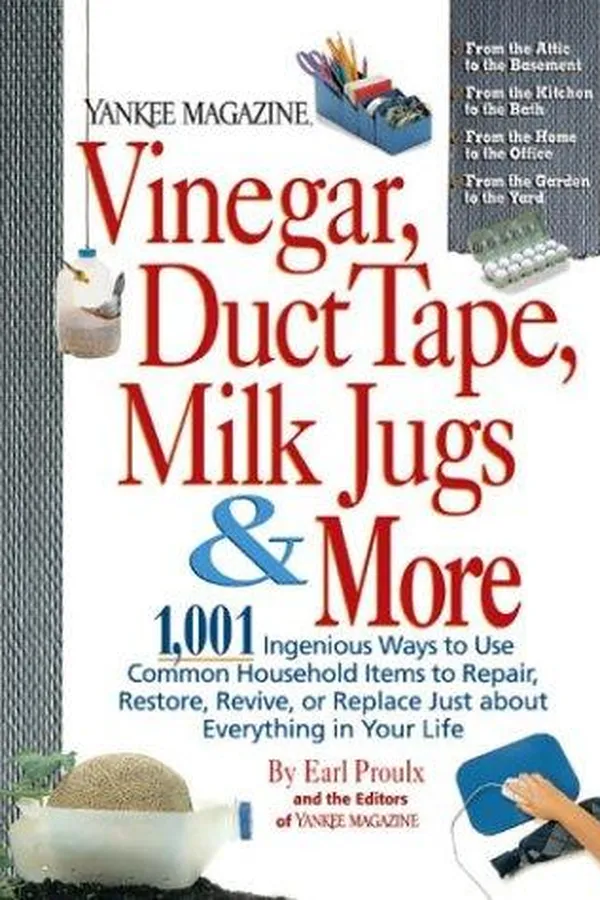 Capa de Yankee magazine's vinegar, duct tape, milk jugs & more