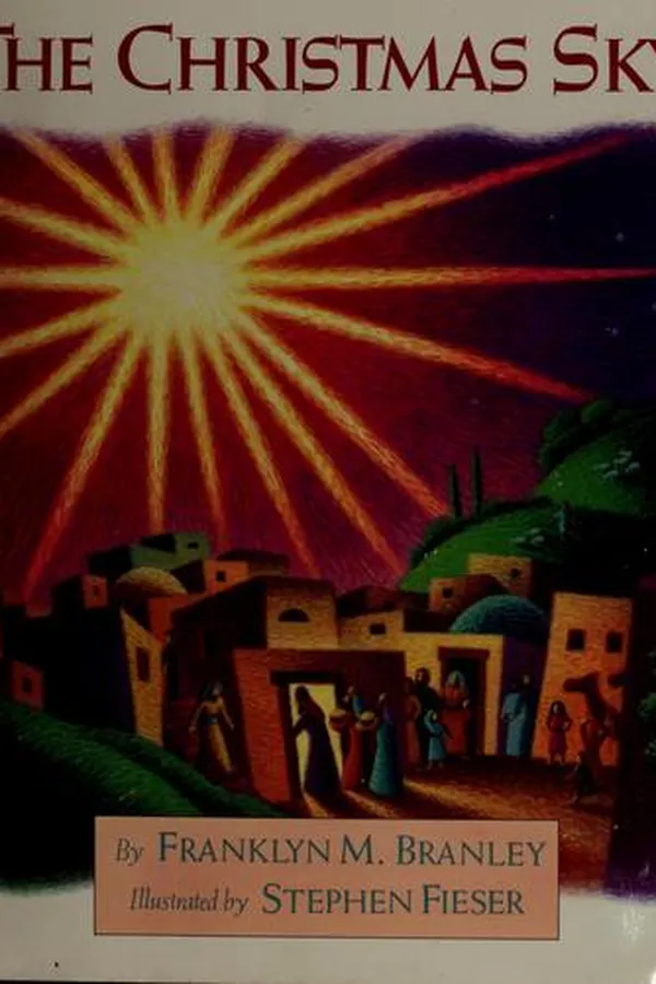 Capa de The Christmas sky