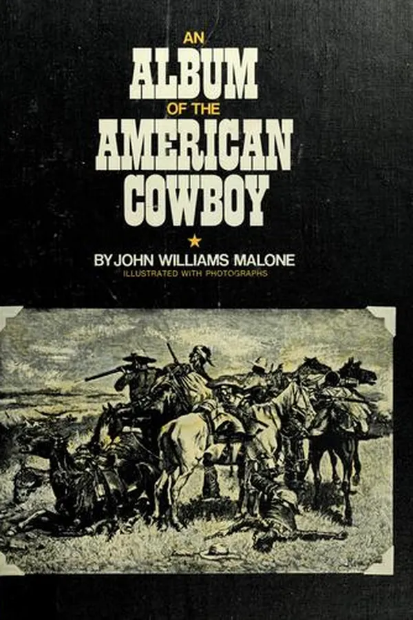 Capa de An album of the American cowboy