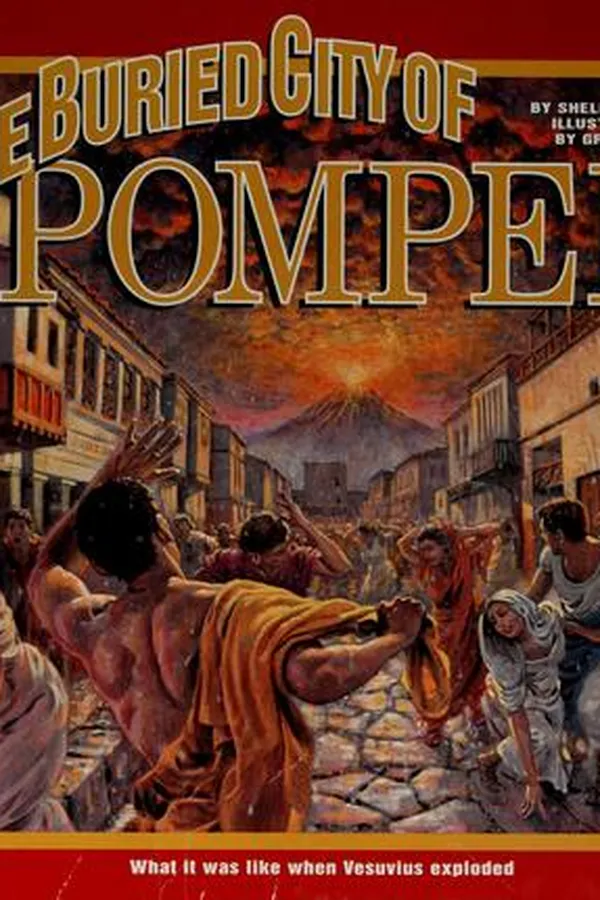 Capa de The buried city of Pompeii