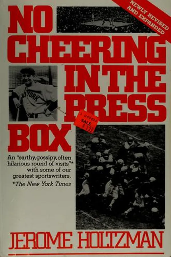 Capa de No cheering in the press box