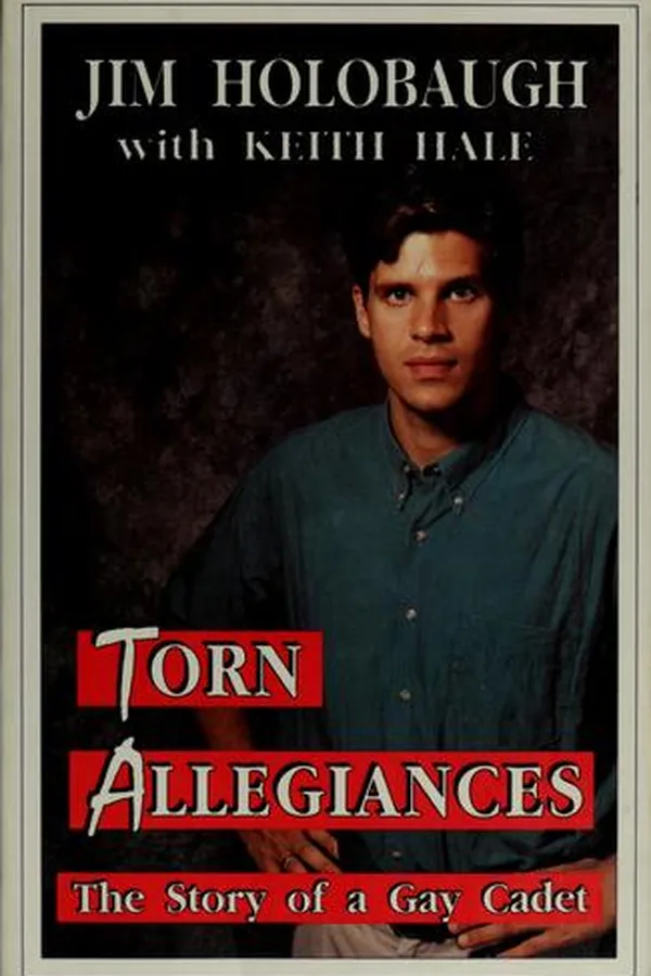 Capa de Torn Allegiances, The Story of a Gay Cadet