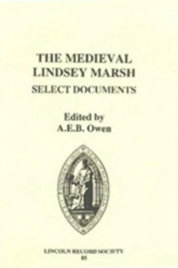 Capa de The medieval Lindsey Marsh