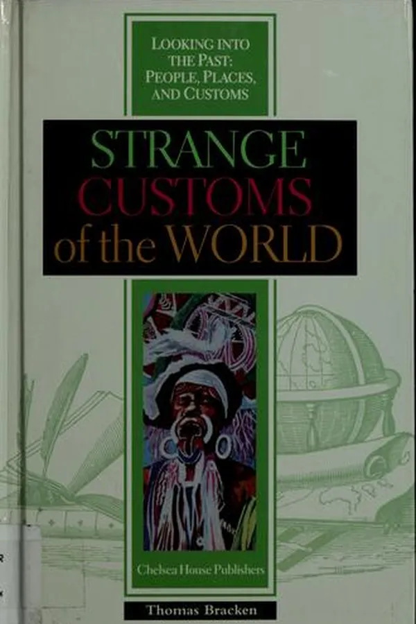 Capa de Strange customs of the world