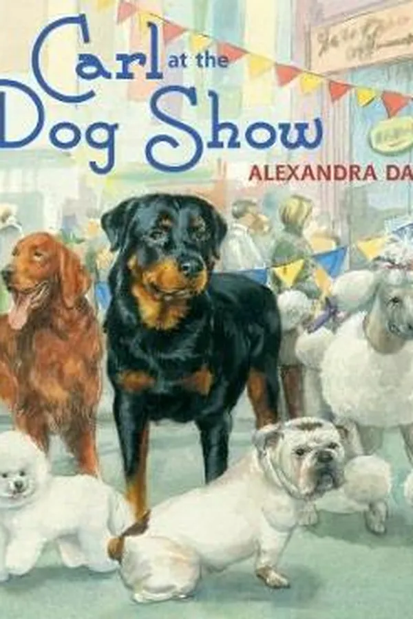 Capa de Carl at the dog show