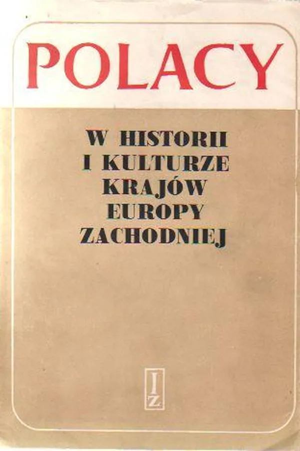 Capa de Polacy w historii i kulturze krajów Europy Zachodniej