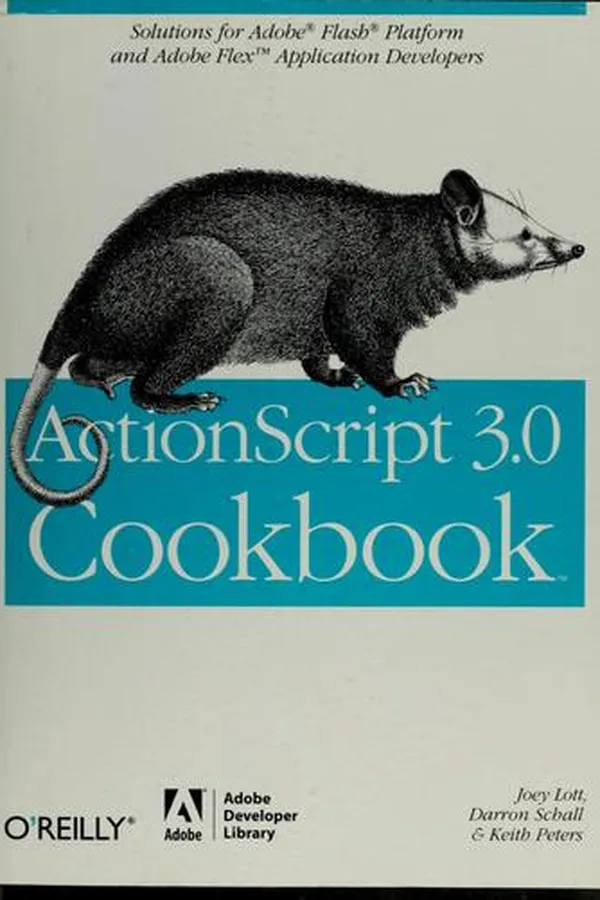 Capa de ActionScript 3.0 cookbook