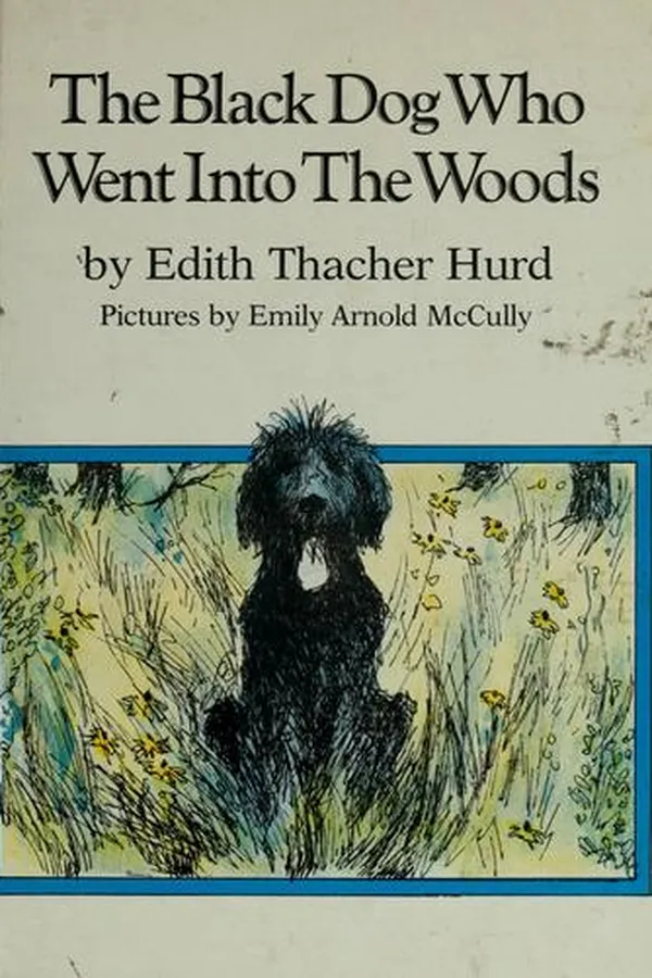 Capa de The black dog who went into the woods