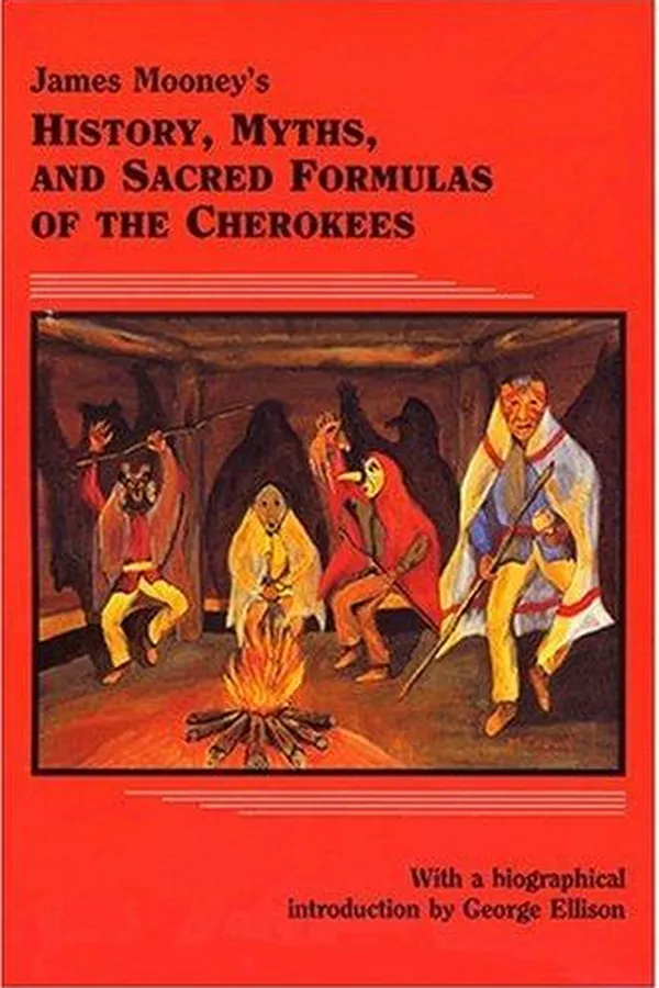 Capa de James Mooney's history, myths, and sacred formulas of the Cherokees