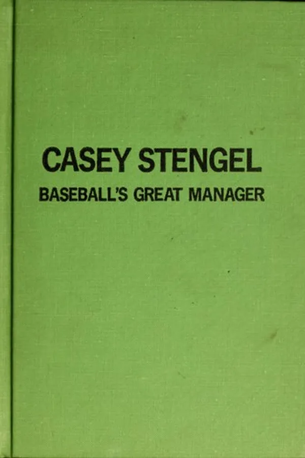 Capa de Casey Stengel, baseball's great manager