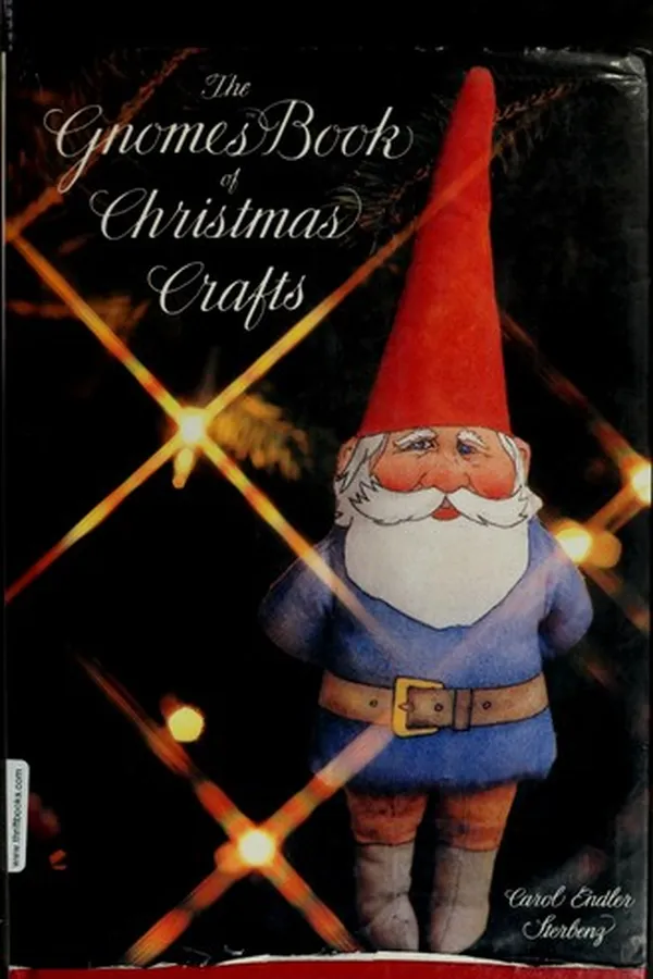 Capa de The gnomes book of Christmas crafts