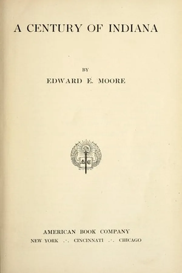 Capa de A century of Indiana