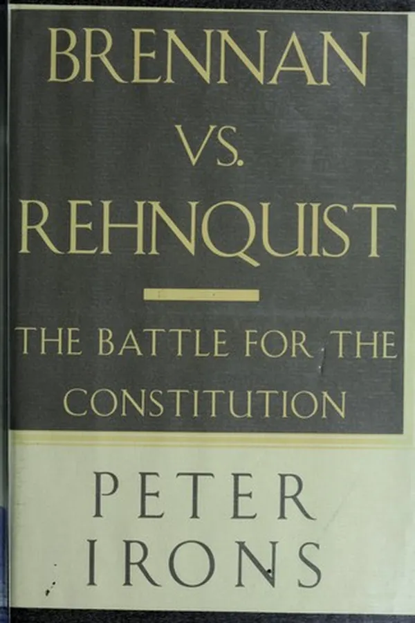 Capa de Brennan vs. Rehnquist