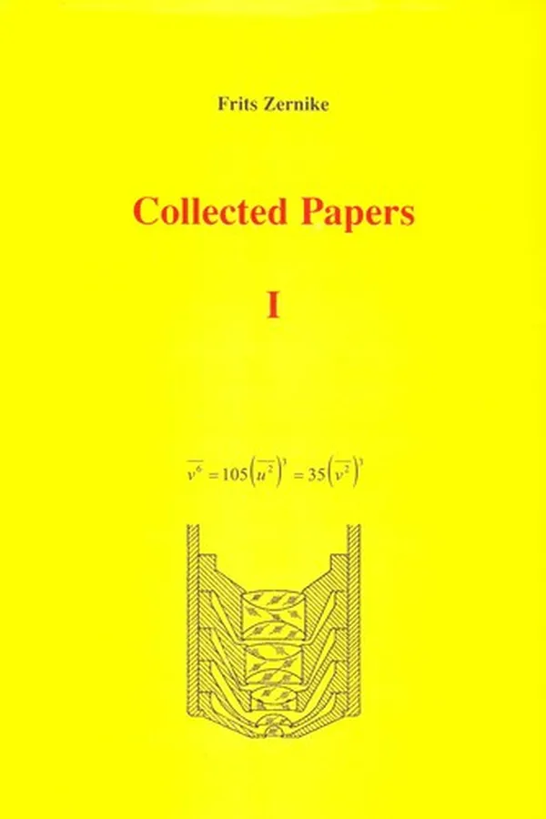 Capa de The Collected Papers of Frits Zernike (1888-1966)