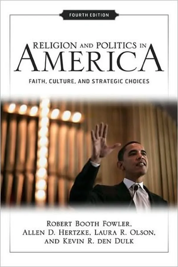 Capa de Religion and politics in America