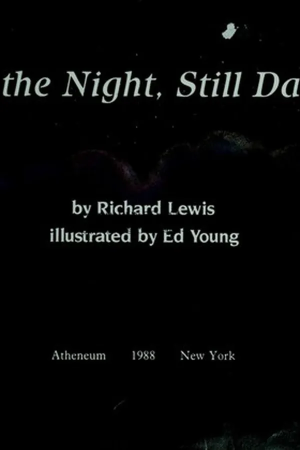 Capa de In the night, still dark