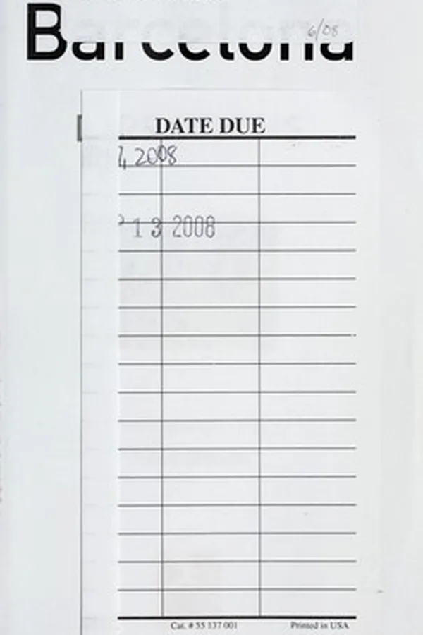 Cover of Barcelona directions