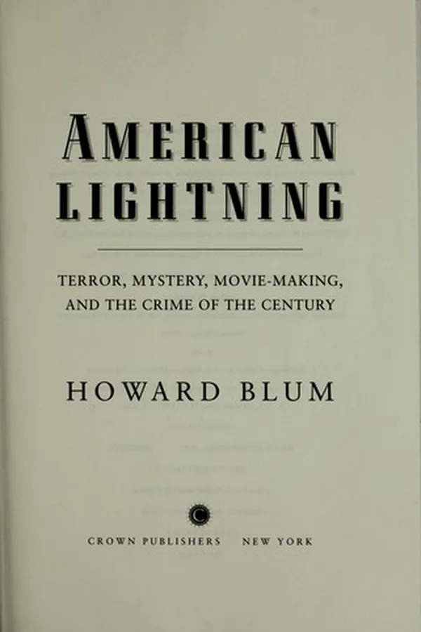 Capa de American lightning