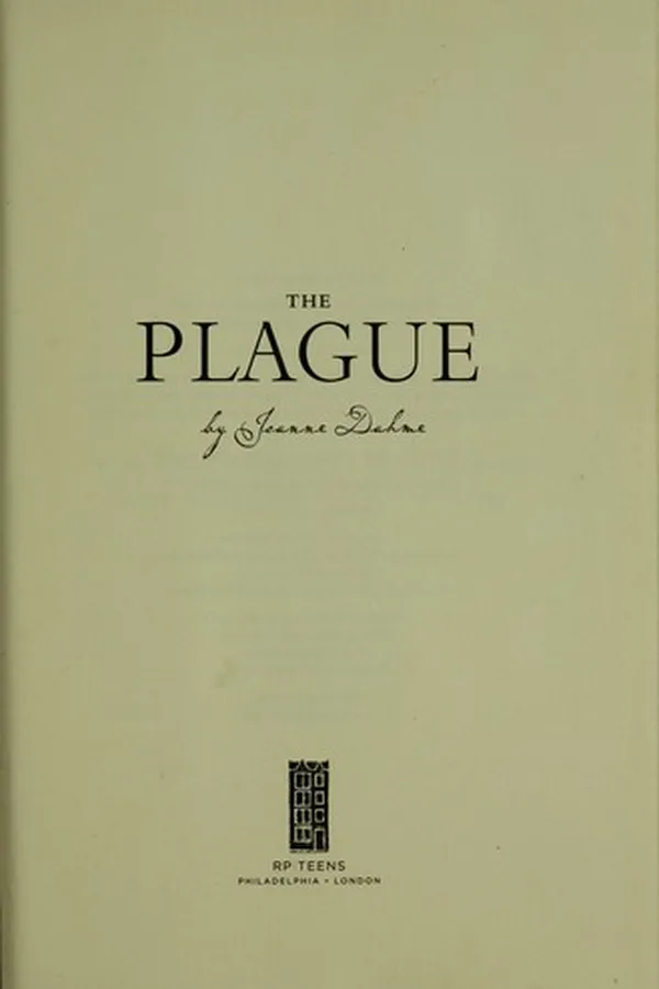 Capa de The plague
