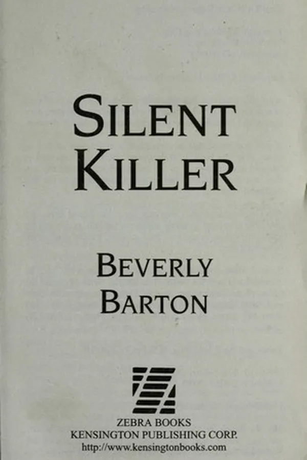 Capa de Silent killer