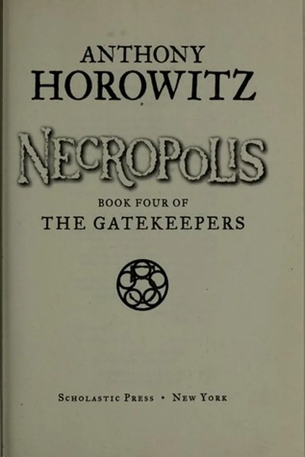 Capa de Necropolis (The Power of Five / The Gatekeepers #4)