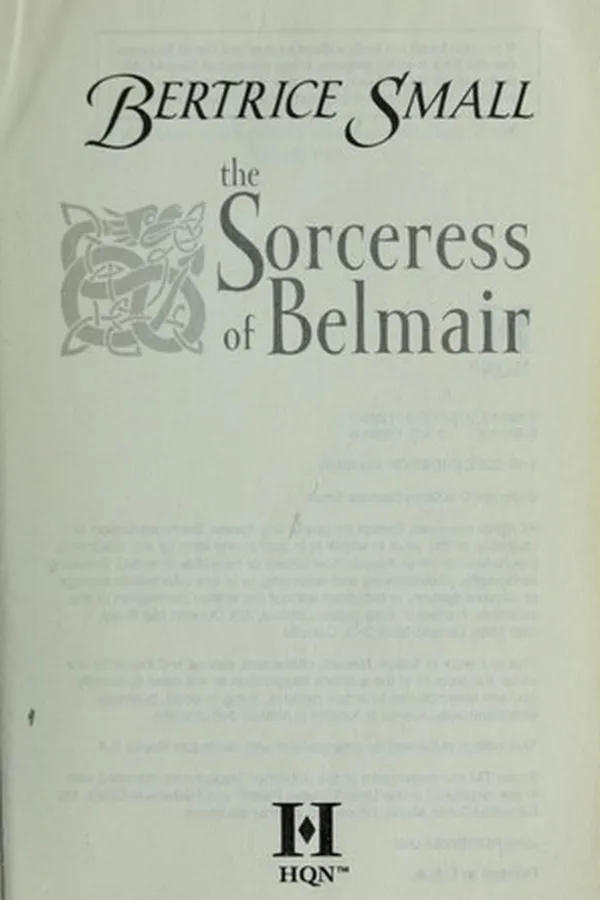 Capa de The Sorceress Of Belmair