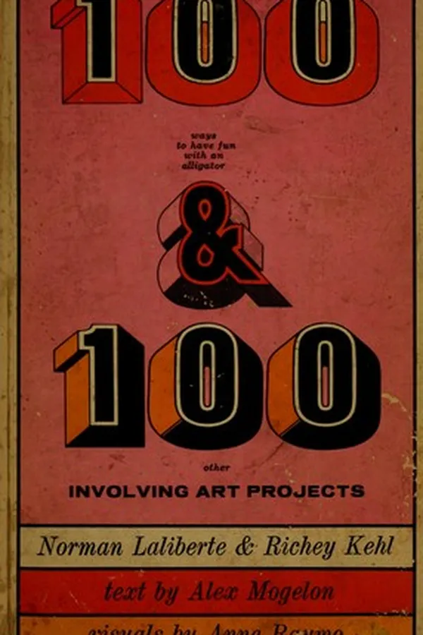 Capa de 100 ways to have fun with an alligator & 100 other involving art projects