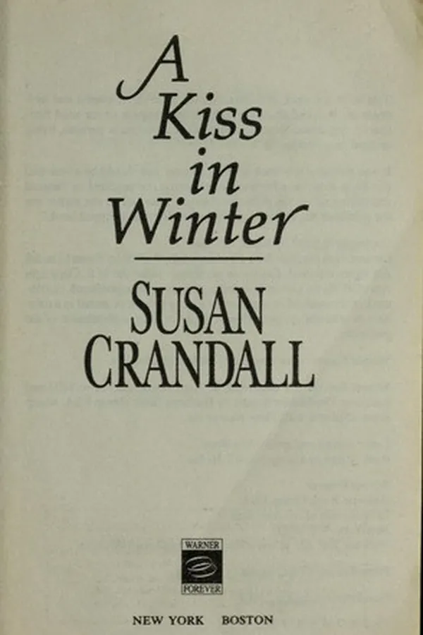 Capa de A kiss in winter