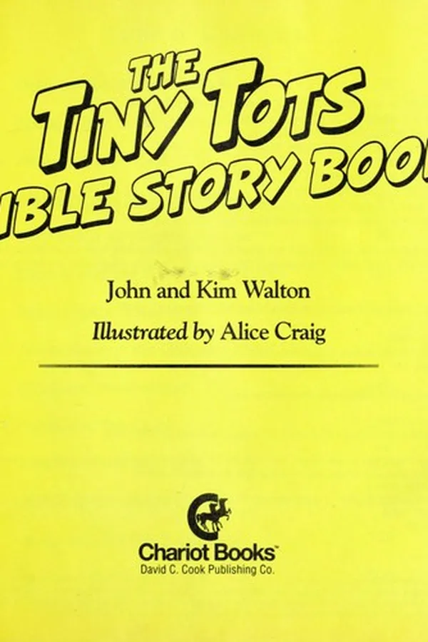 Capa de The tiny tots Bible story book