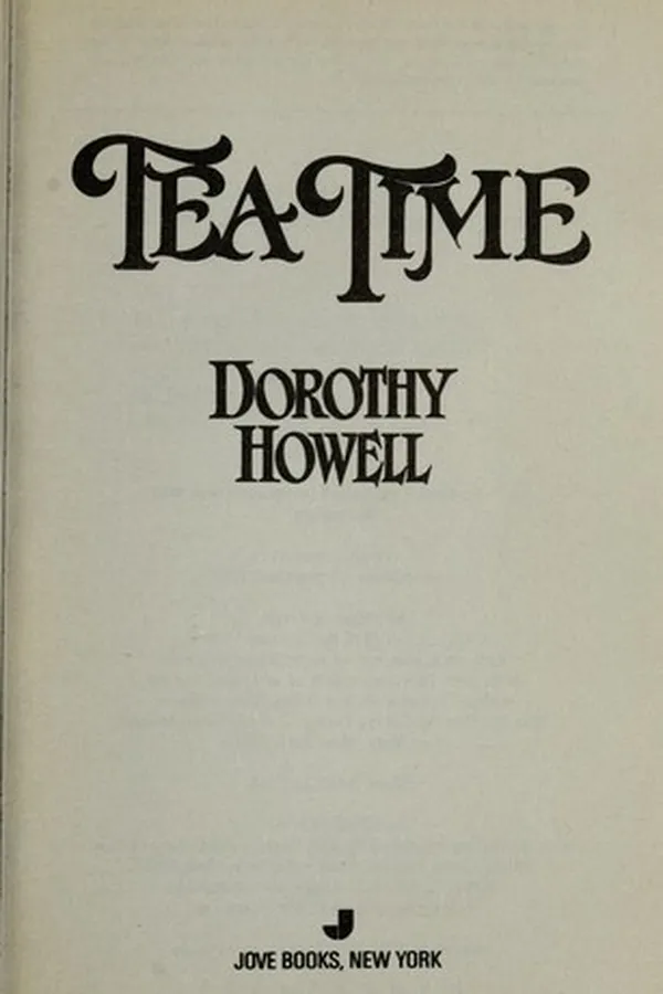 Capa de Tea Time (Homespun)