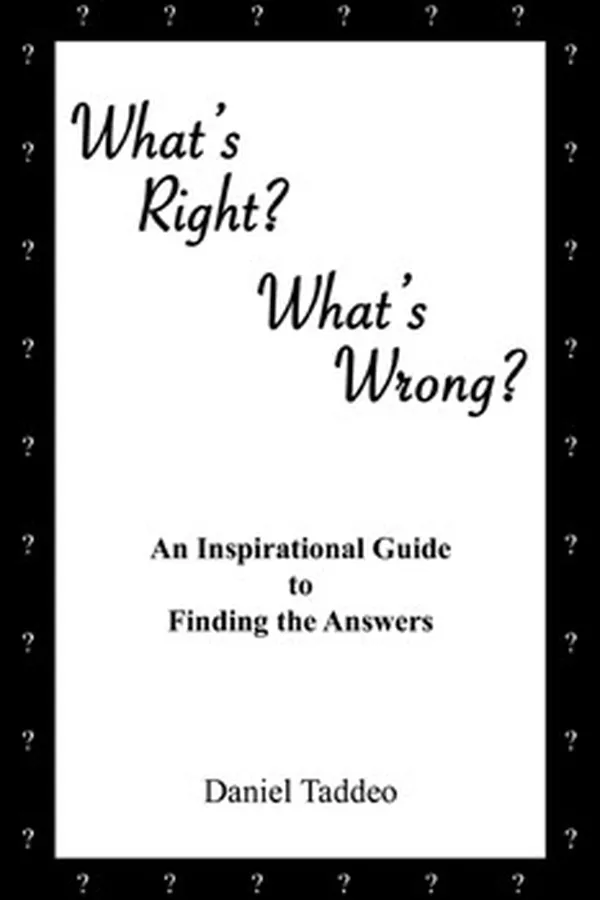 Capa de What's Right? What's Wrong?