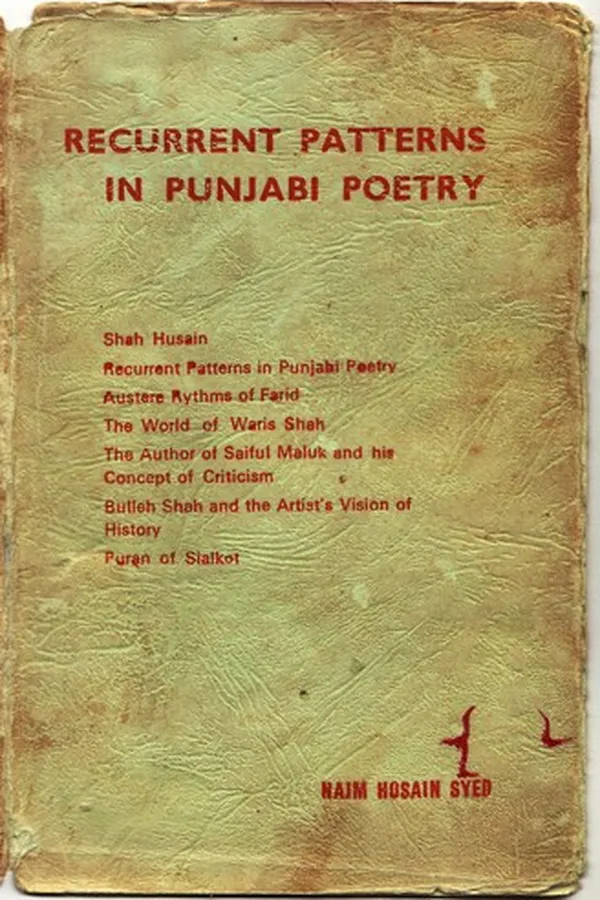 Capa de Recurrent patterns in Punjabi poetry