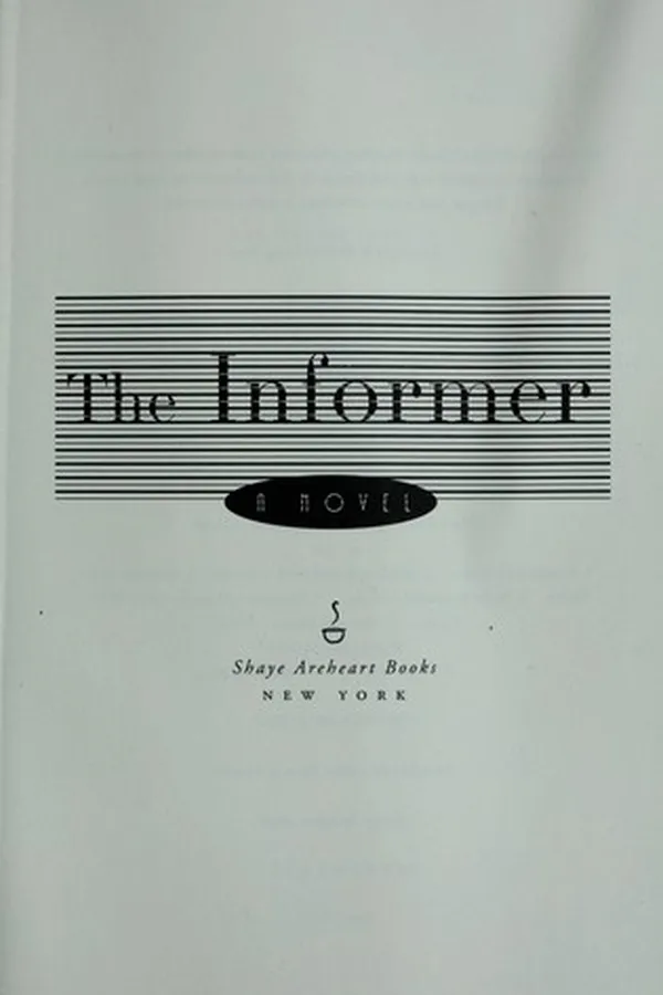 Capa de The informer