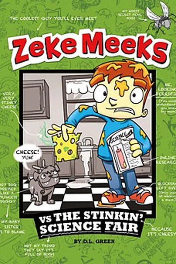 Capa de Zeke Meeks vs. the stinkin' science fair