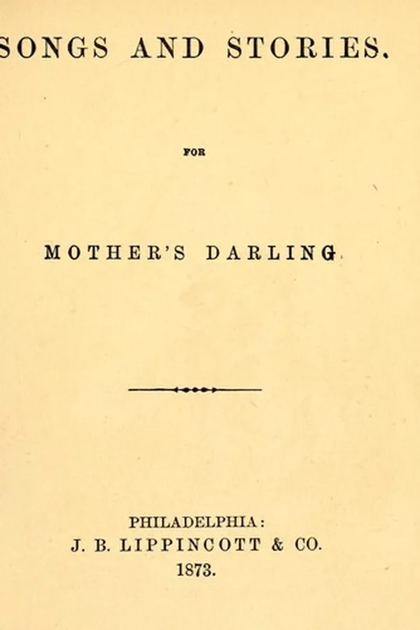 Capa de Songs and stories for mother's darling