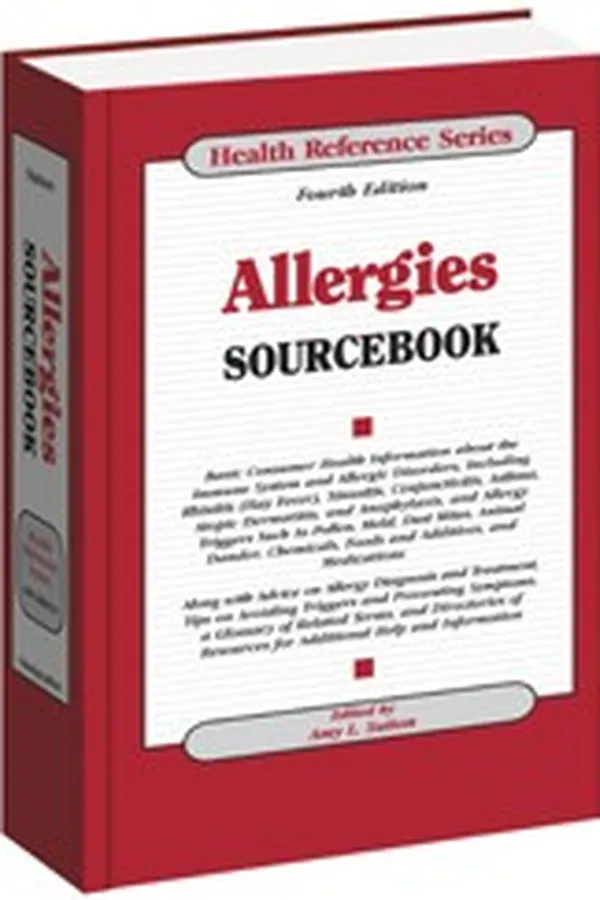 Capa de Allergies sourcebook