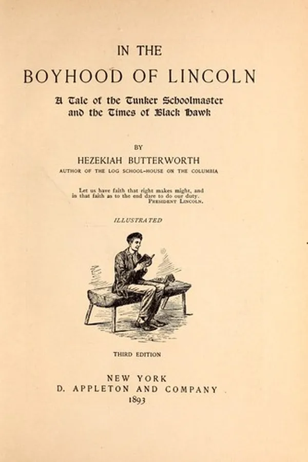 Capa de In the boyhood of Lincoln