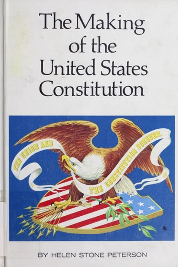 Capa de The making of the United States Constitution