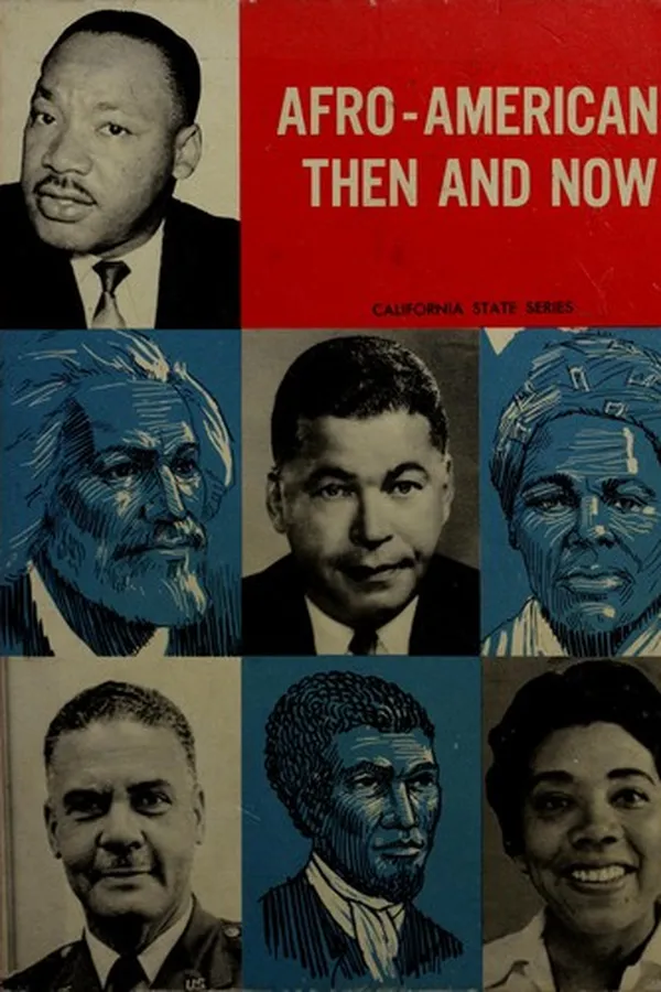 Capa de Afro-Americans, then and now