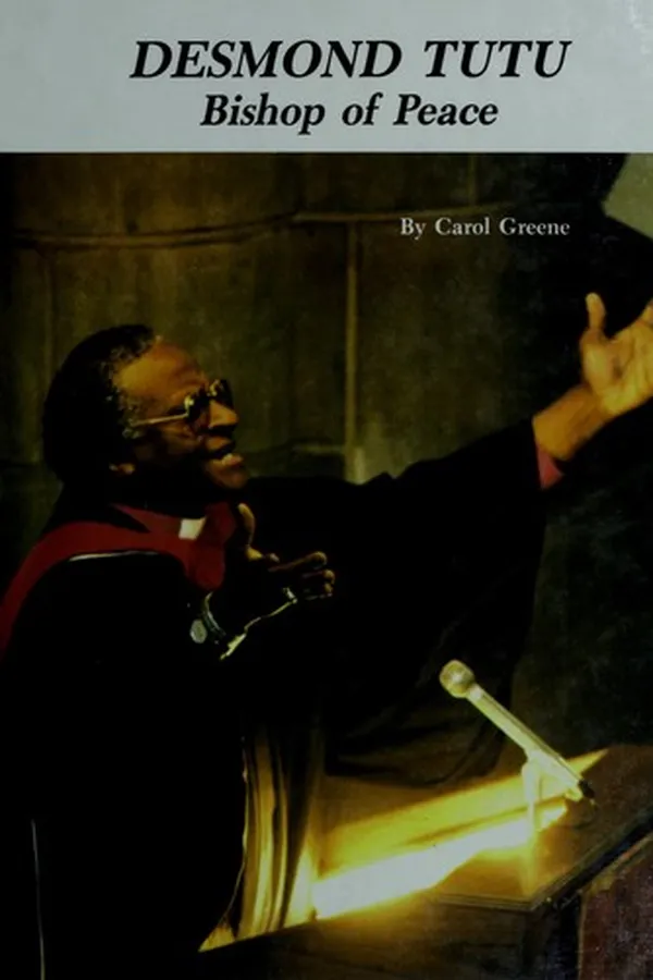 Capa de Desmond Tutu, bishop of peace