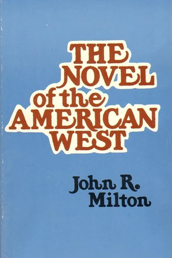 Capa de The novel of the American West